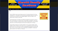 Desktop Screenshot of merrittfamilyauctions.com